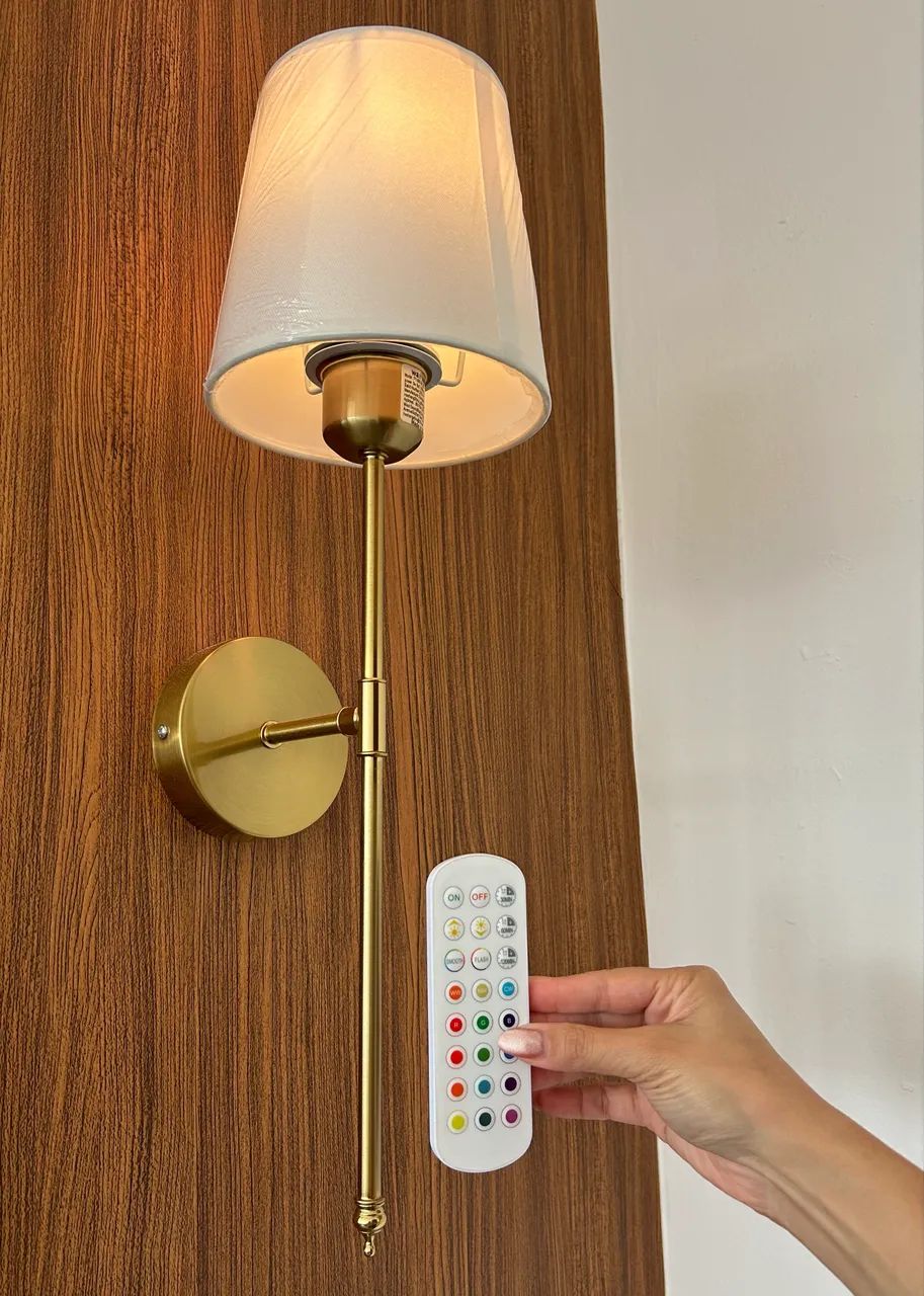 Luminária Parede Sem Fios a Bateria