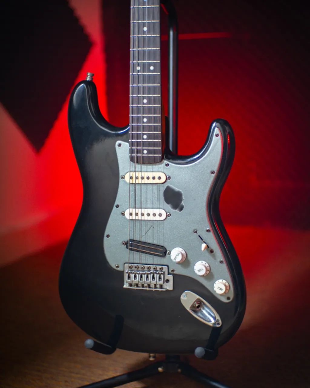 Guitarra Stratocaster Squier Bullet + Mini Humbucker - Foto 2