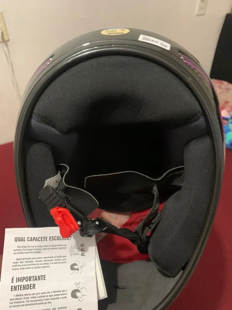 Capacete fly tamanho 58 - Foto 4