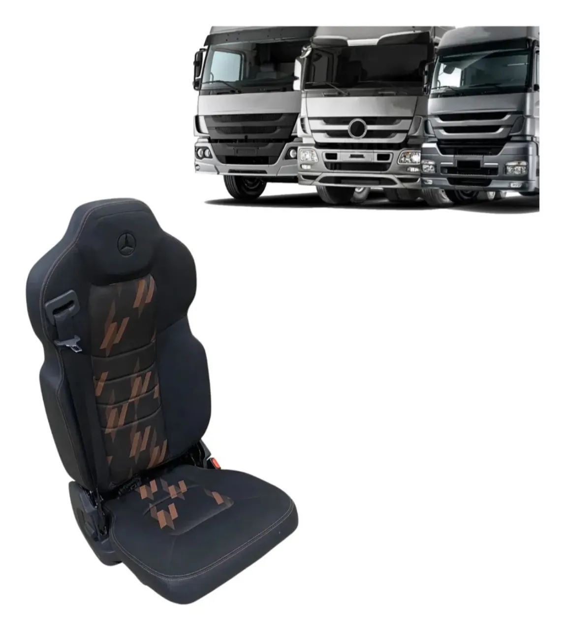 Banco Passageiro Mercedes Atego 1418 1719 2425 Original  - Foto 6