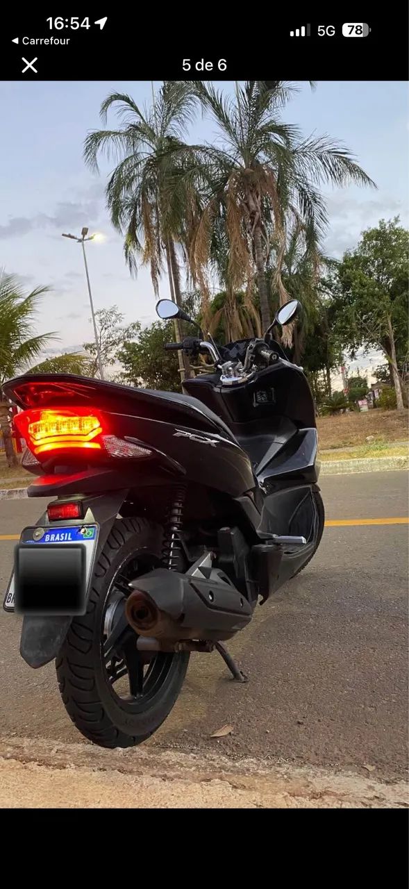 Pcx 2016 preta Honda  - Foto 3