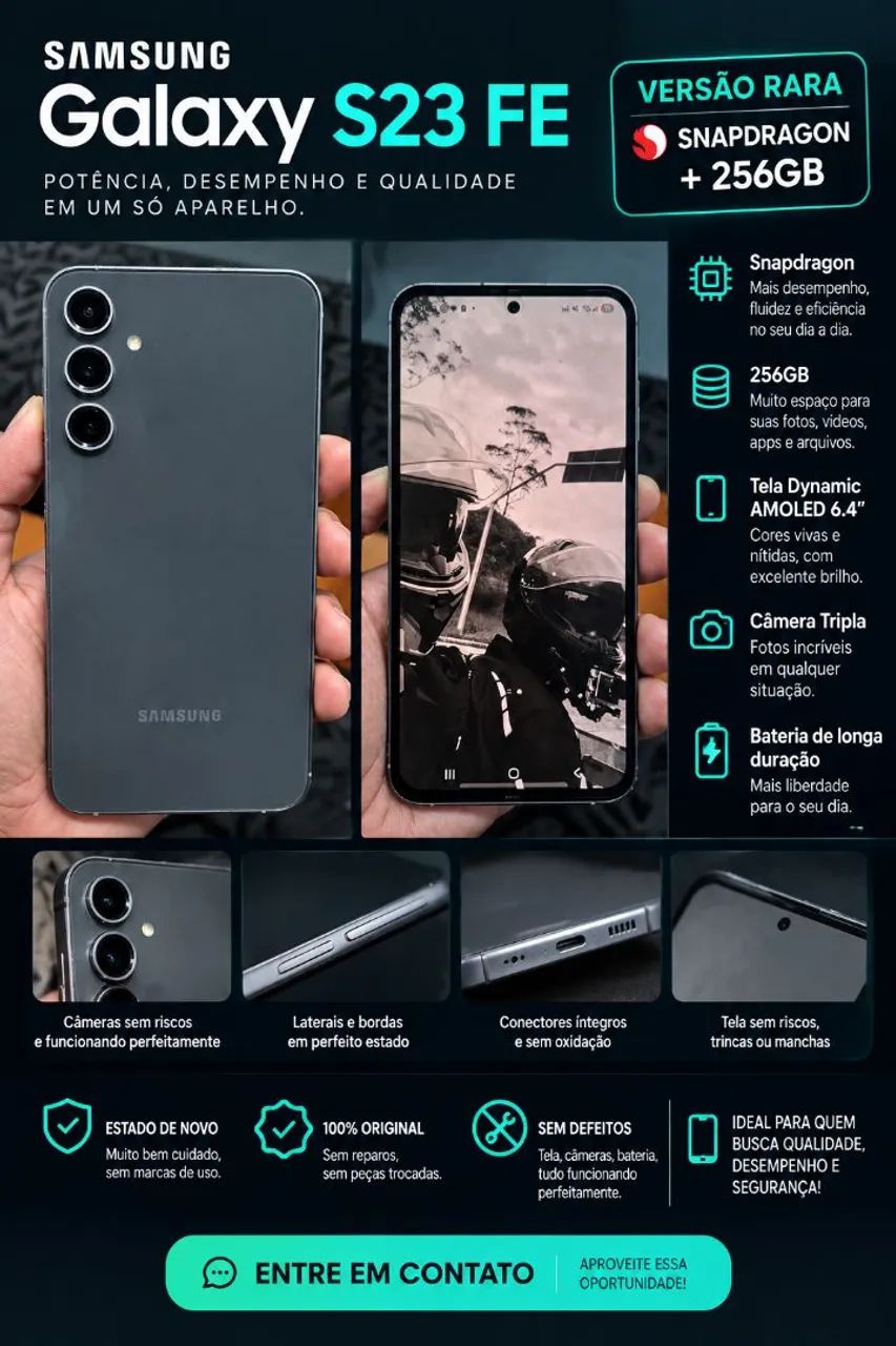 Galaxy S23 FE Versão rara 