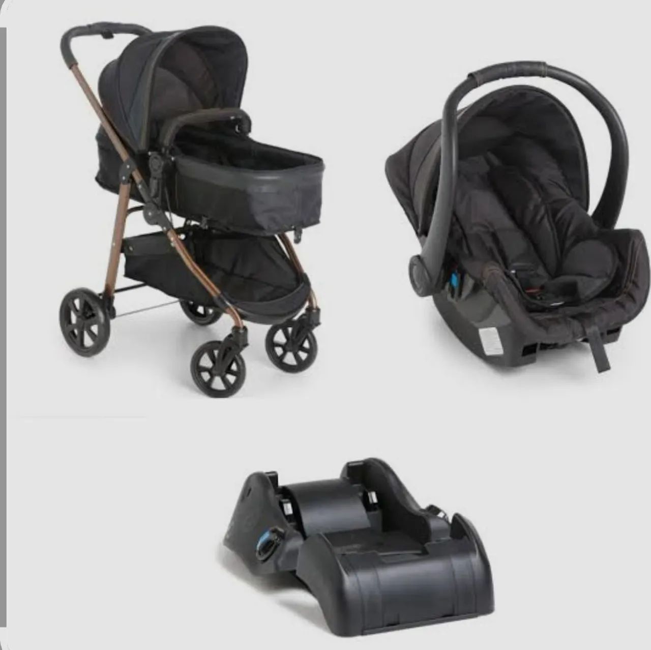 carrinho de bebê -ta praticamente novo - Foto 2