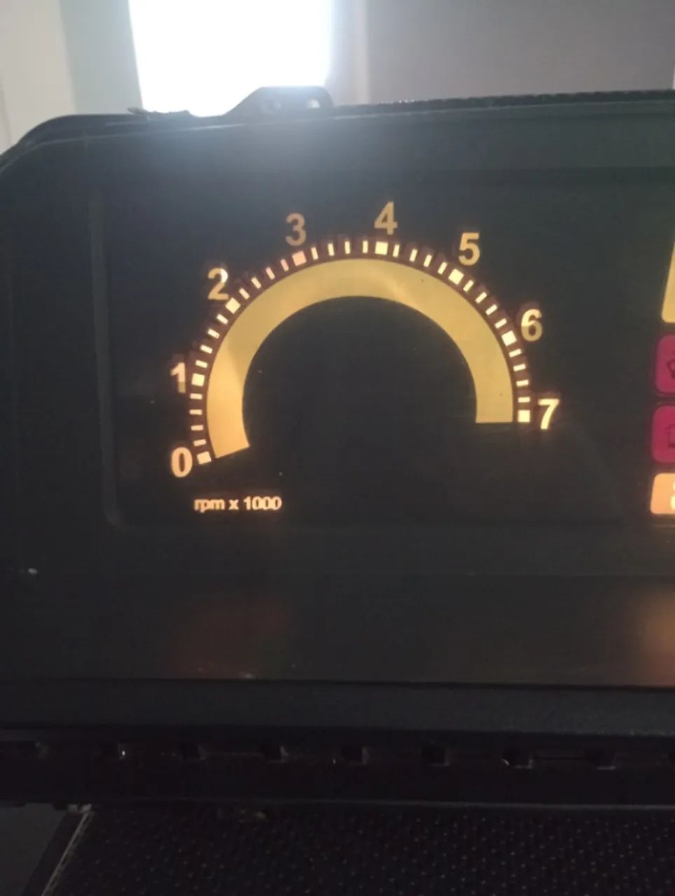 Painel digital do Omega Cd 3.0