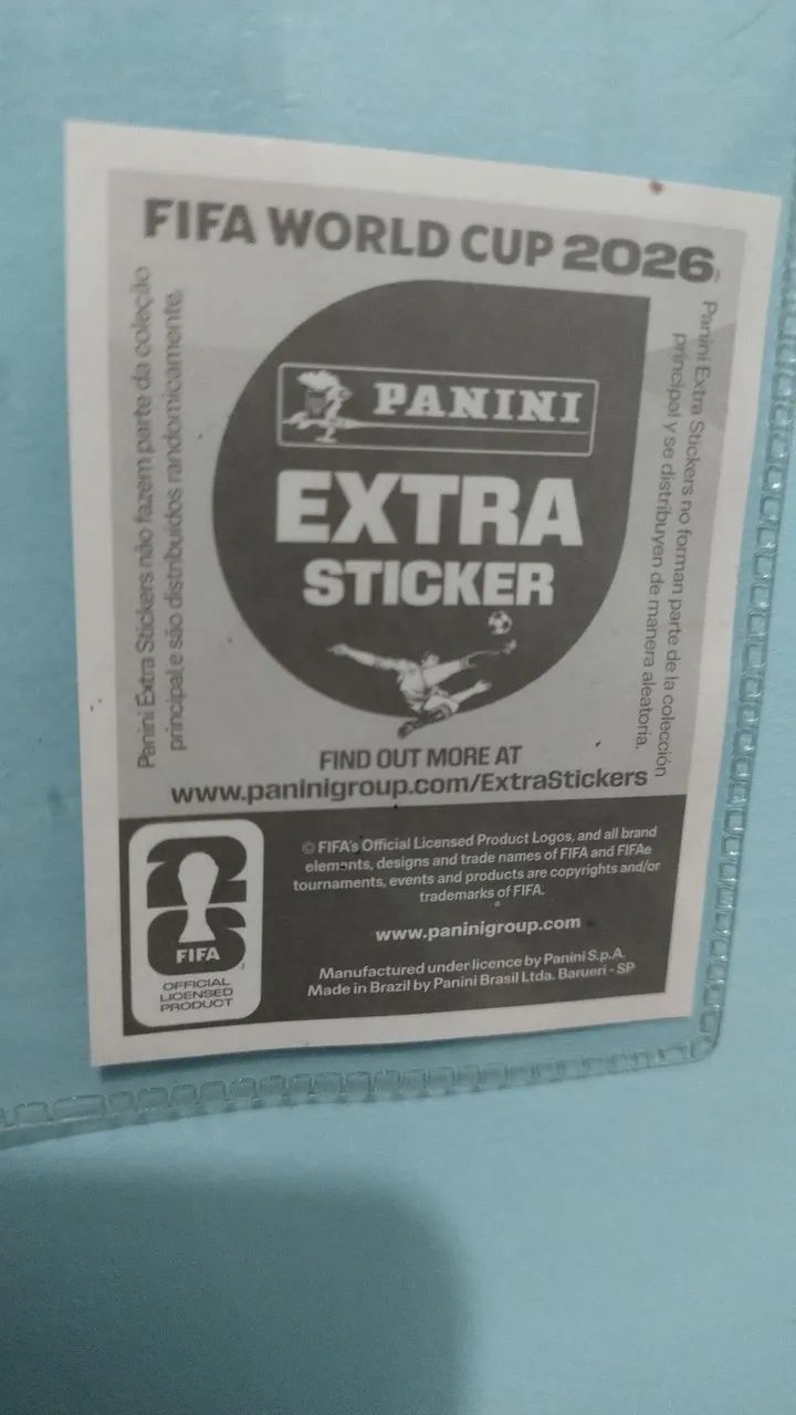 Figurinha Extra Sticker Son - Foto 2