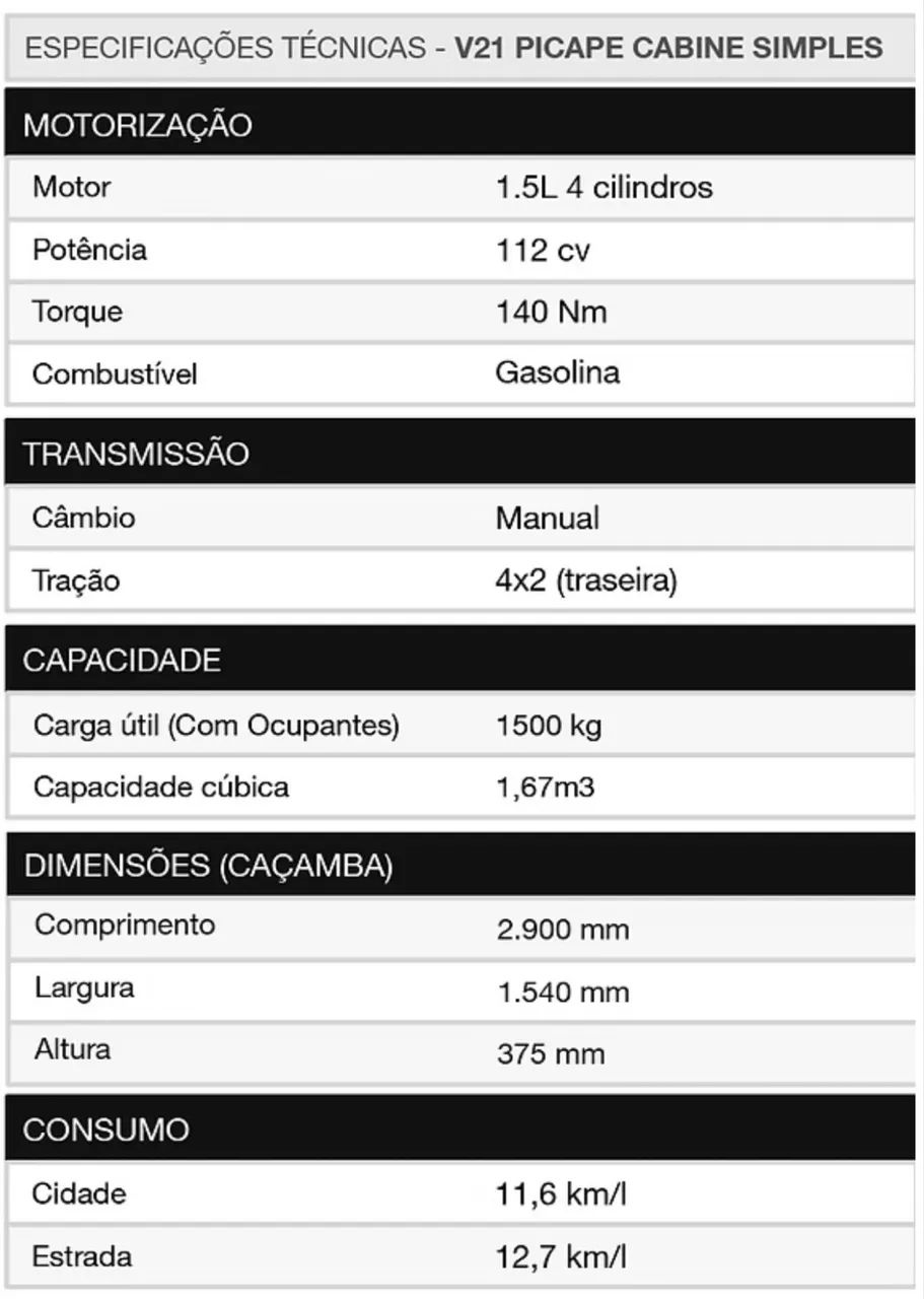 VENDO CAMINHÃO EFFA V21 - Foto 2