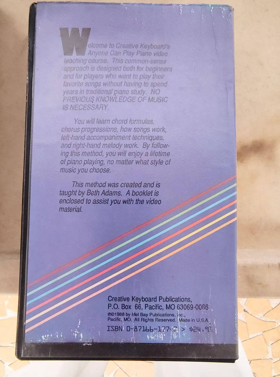 Anyone can play piano VHS  - Foto 2