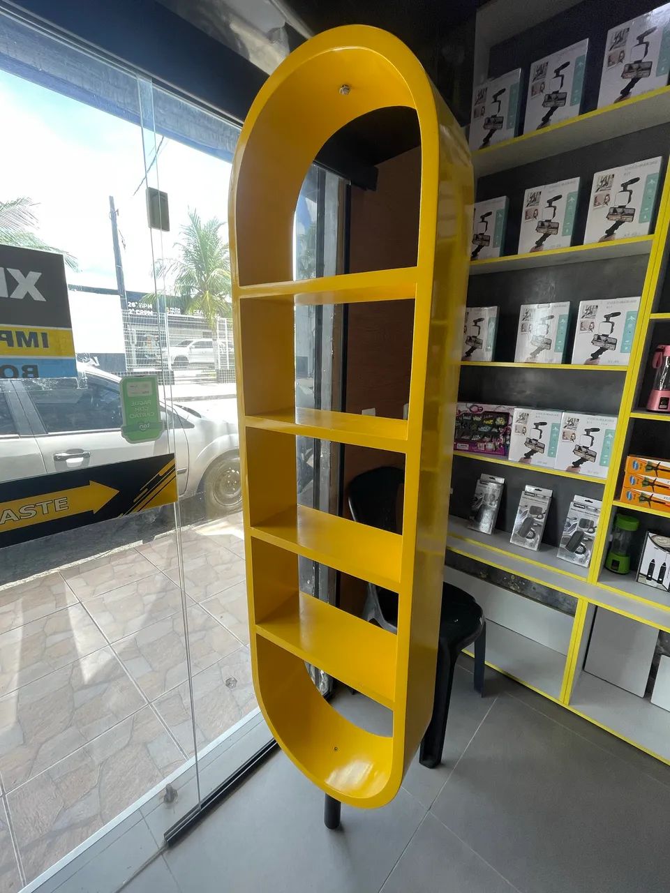 Expositor giratório usado