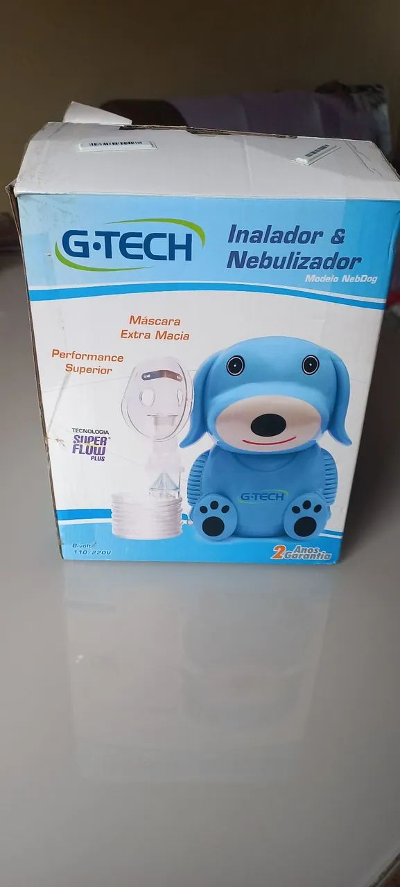 Nebulizador infantil azul