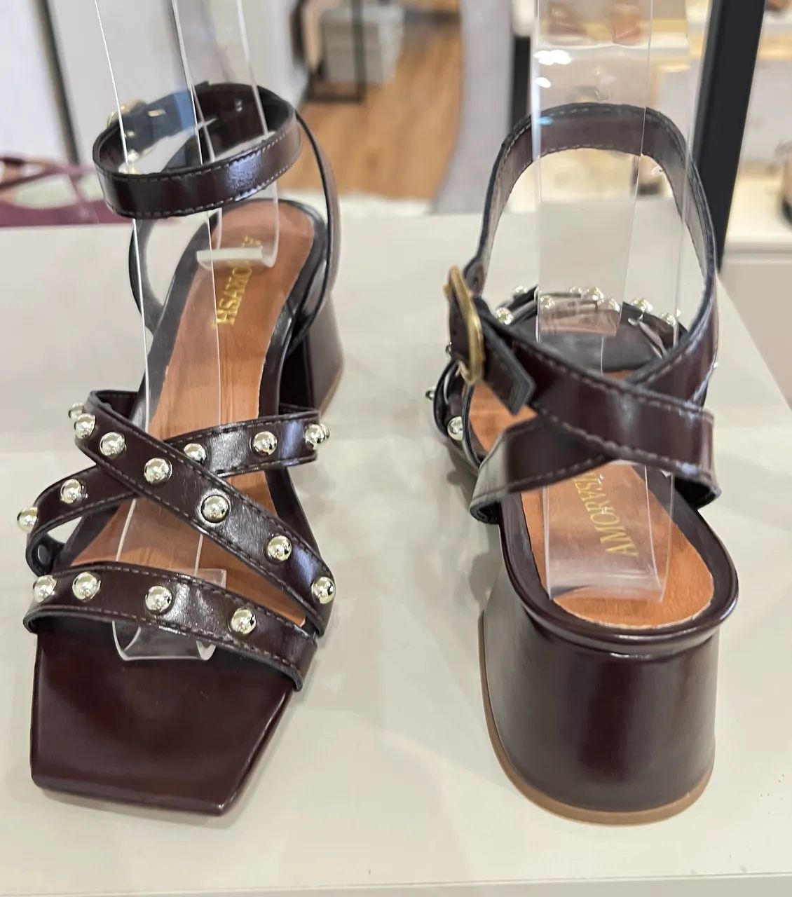 Suporte de acrílico para sapatos - Foto 4