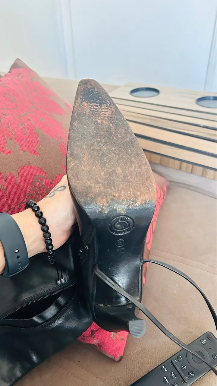 Bota longa linda 38  - Foto 3