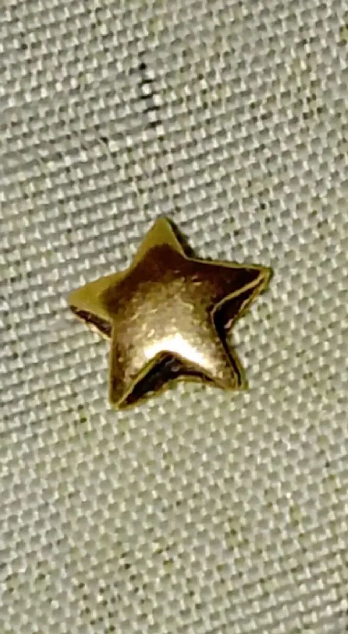 Estrela de ouro (pingente) - Foto 3