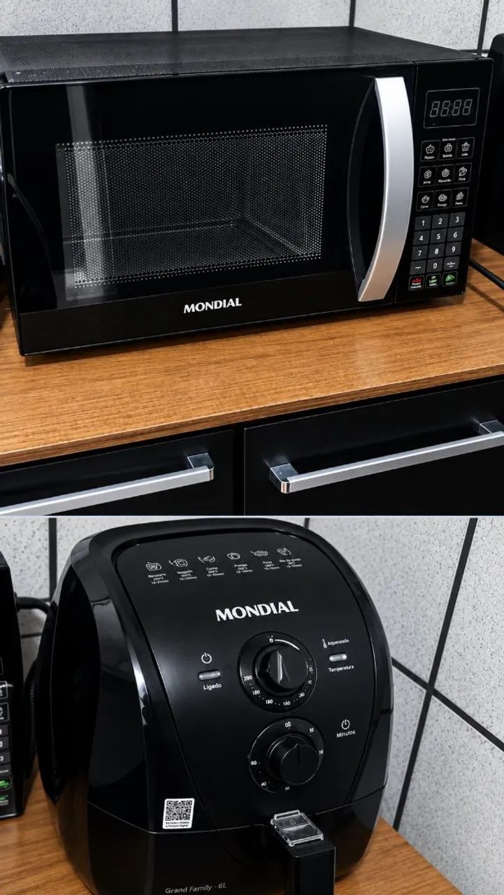 Micro-ondas  e Air fryer