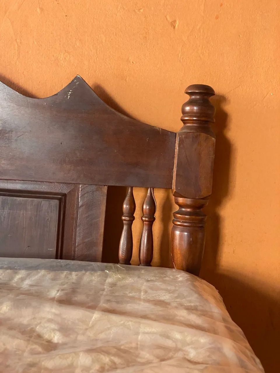 Cama Casal de Madeira Maciça + Colchão | Muito Resistente - Foto 4