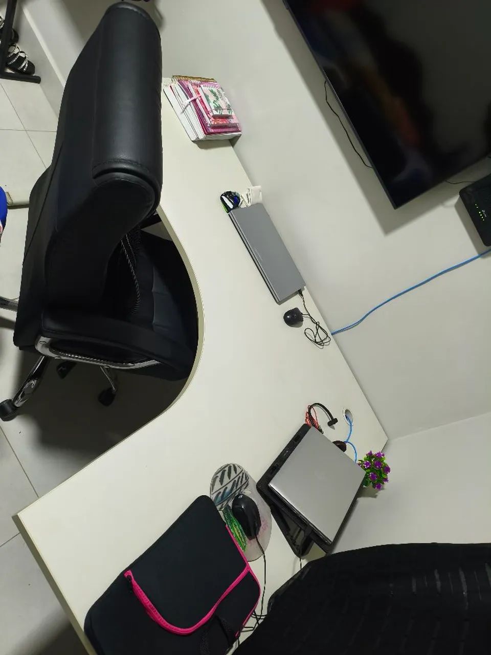 Mesa escrivaninha para escritório 