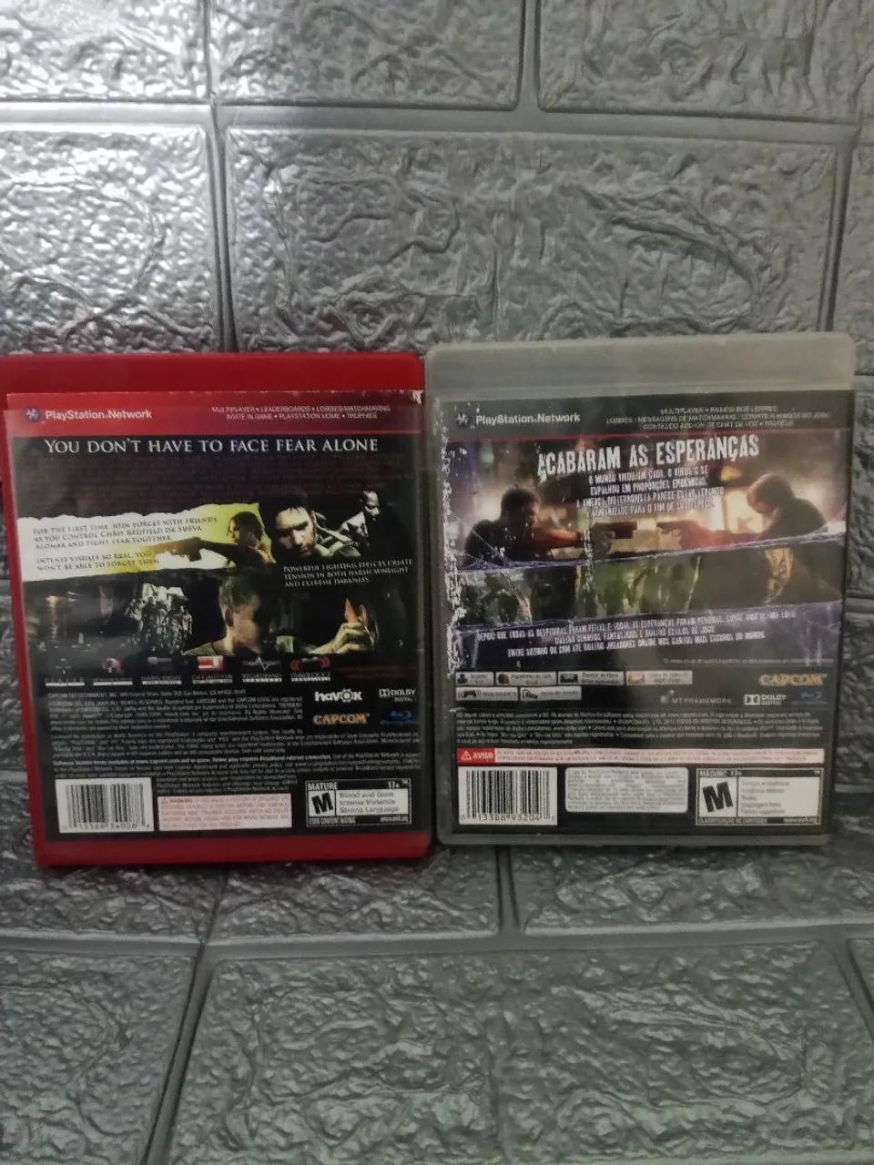 Jogo Resident Evil 5 e 6 Ps3 - Foto 2