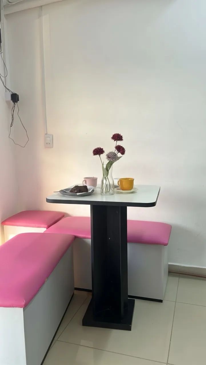 Mesa de banco para loja 