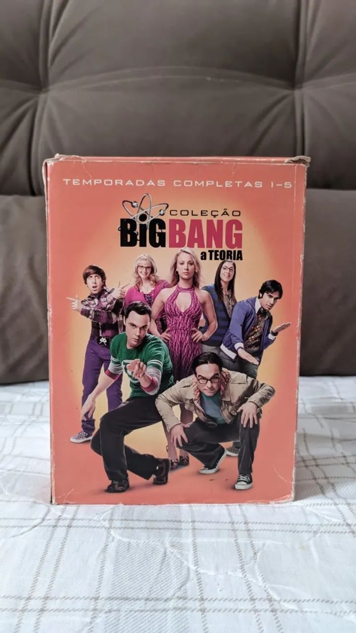 DVD Coleção Big Bang Theory: 1º à 5º Temporada - DVD, Blu-Ray e