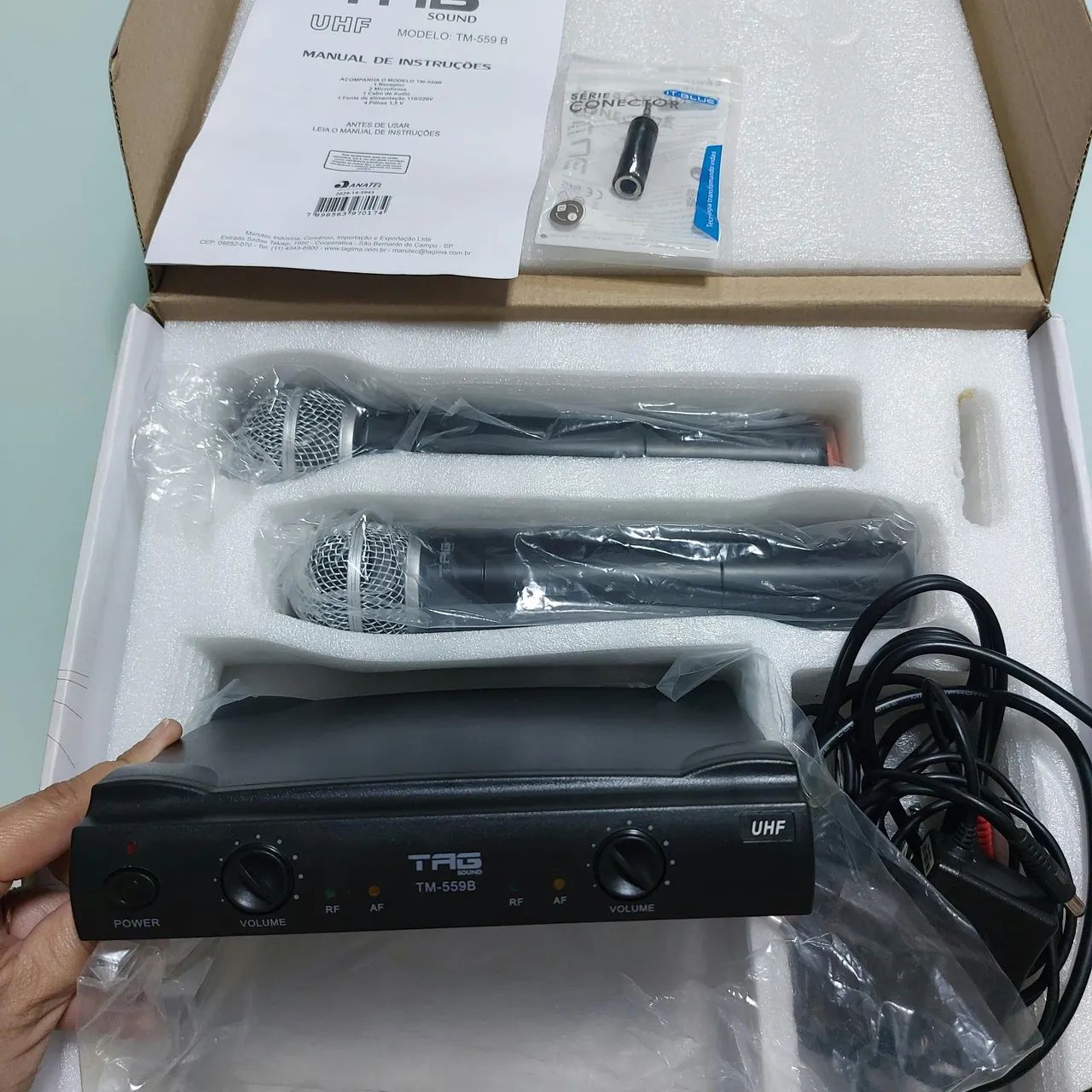 Vendo microfone sem fio - Foto 2