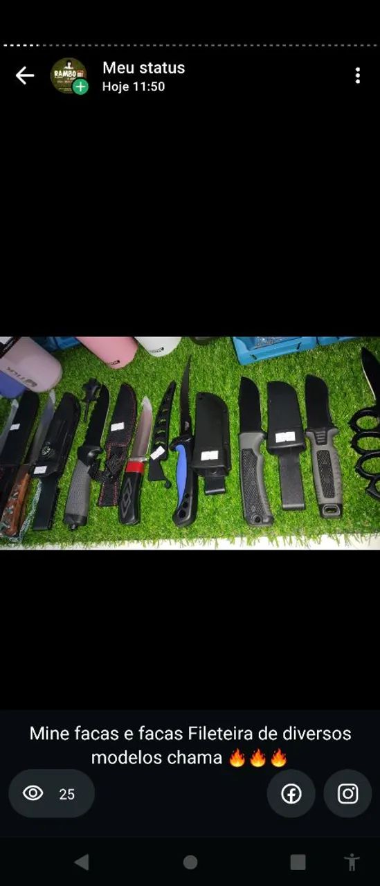 Vendo facas e canivetes mais baratos do estado  - Foto 2