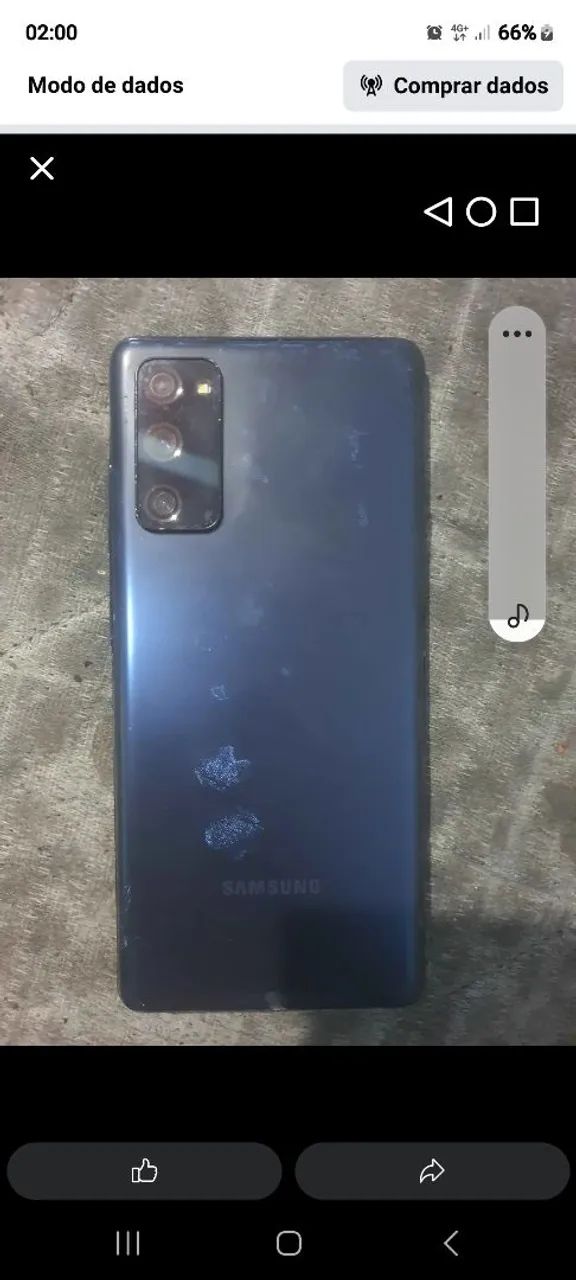 Samsung S20fe 4G sem trincado e sem manchas - Foto 3
