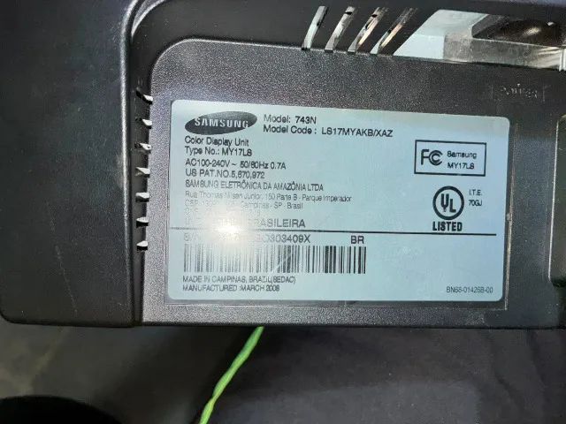 Monitor Samsung 17 743N - Foto 3