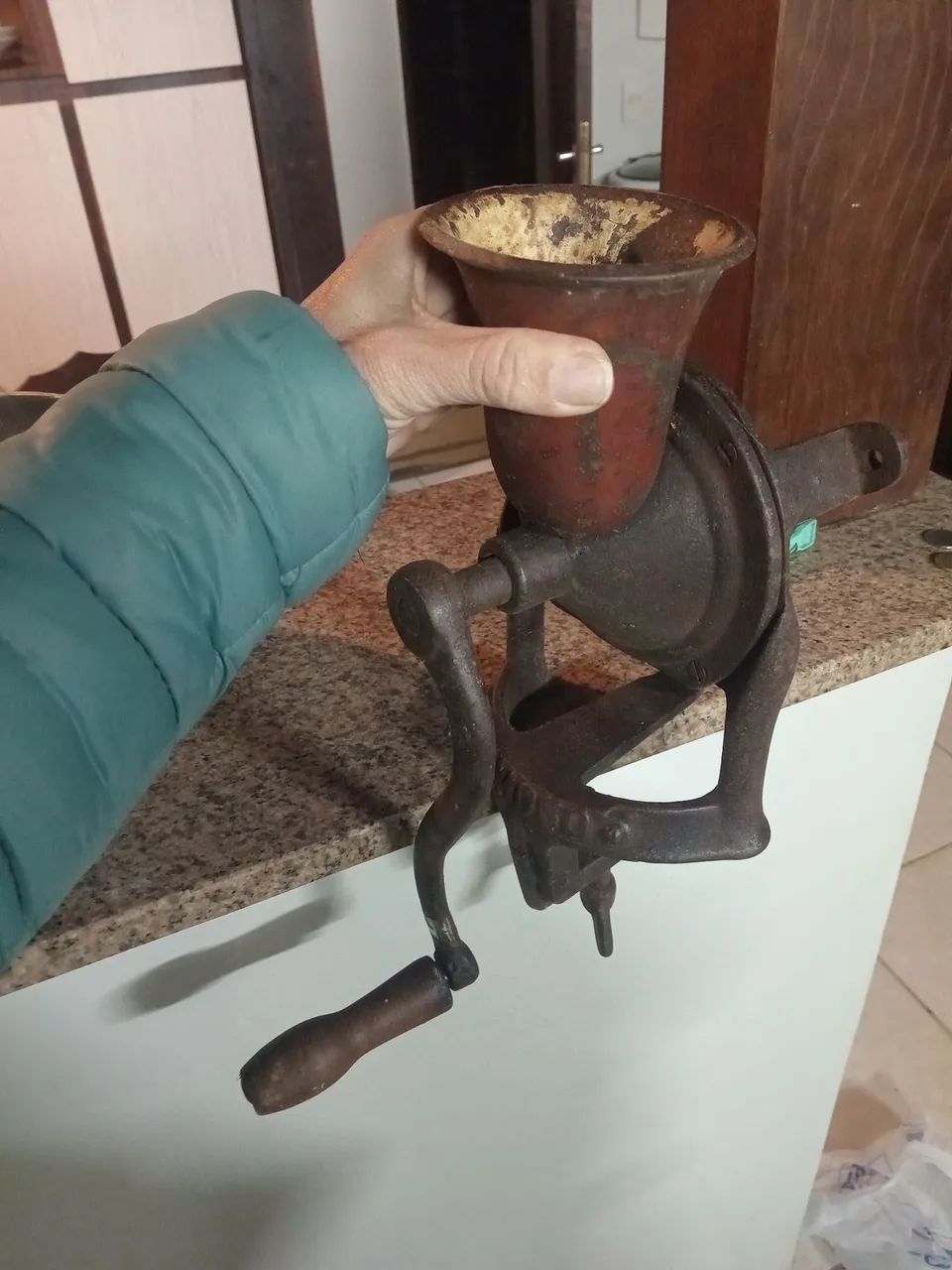 Moedor de café antigo