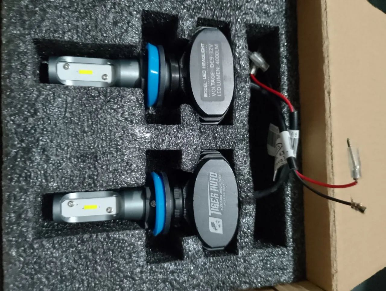 Lâmpada de led H7 ultra LED nova zerada na caixa 