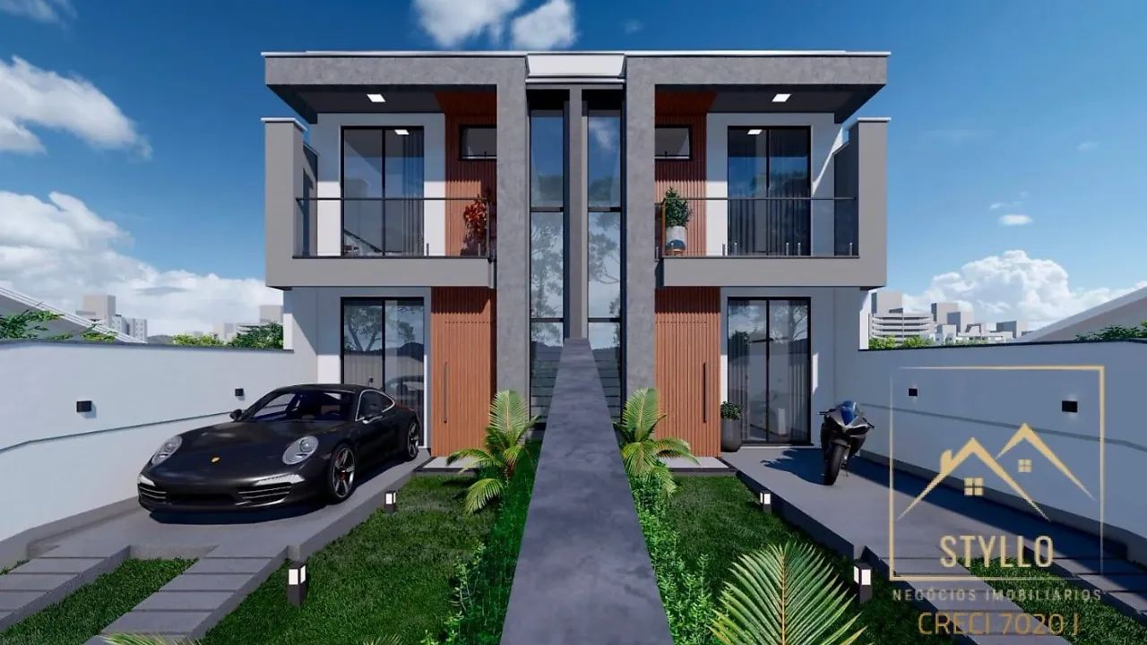 Excelente Sobrado com 92,93 m² localizado em Forquilhas São José SC - Foto 2