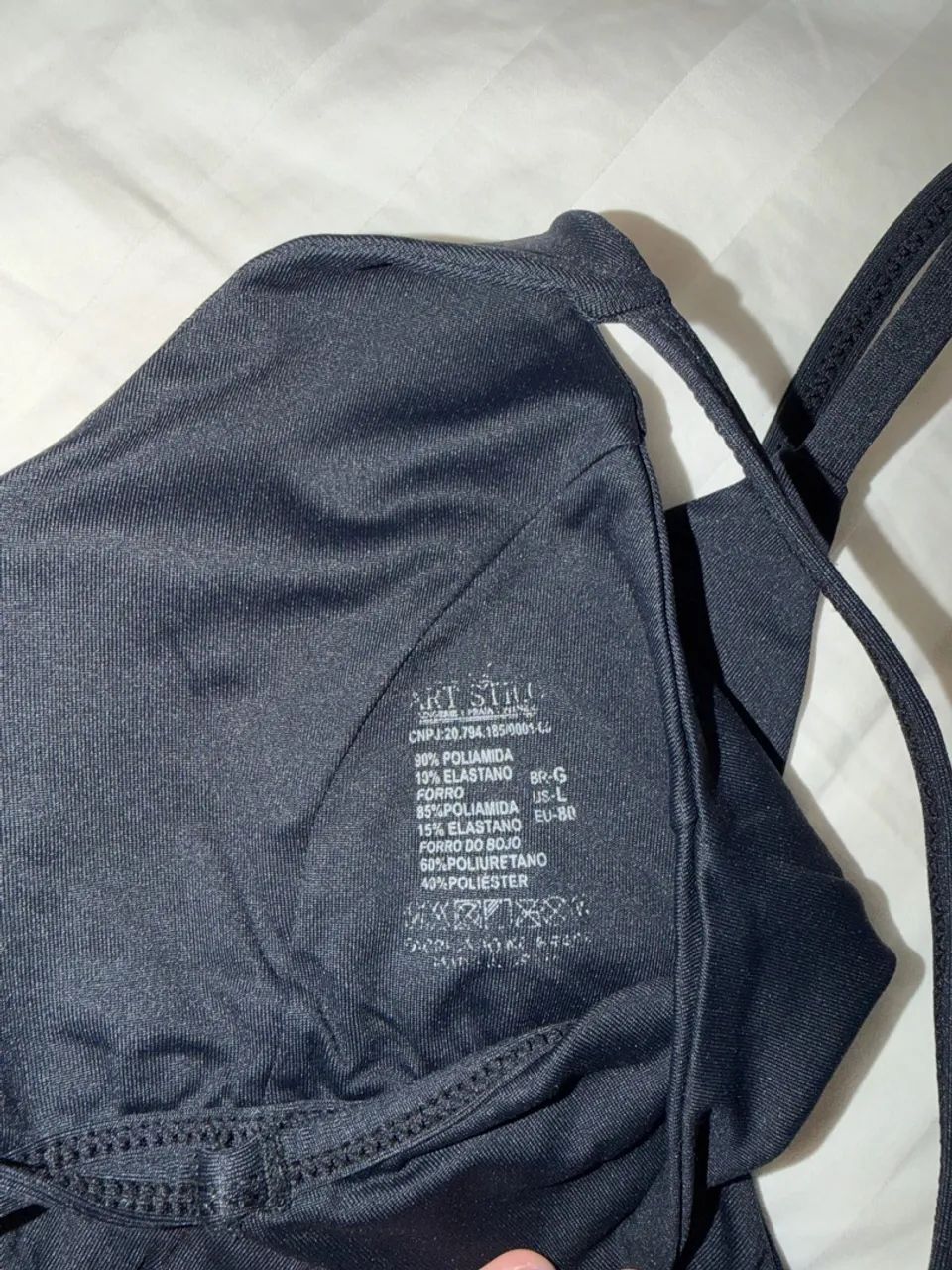 top de treino artstilo preto  - Foto 4