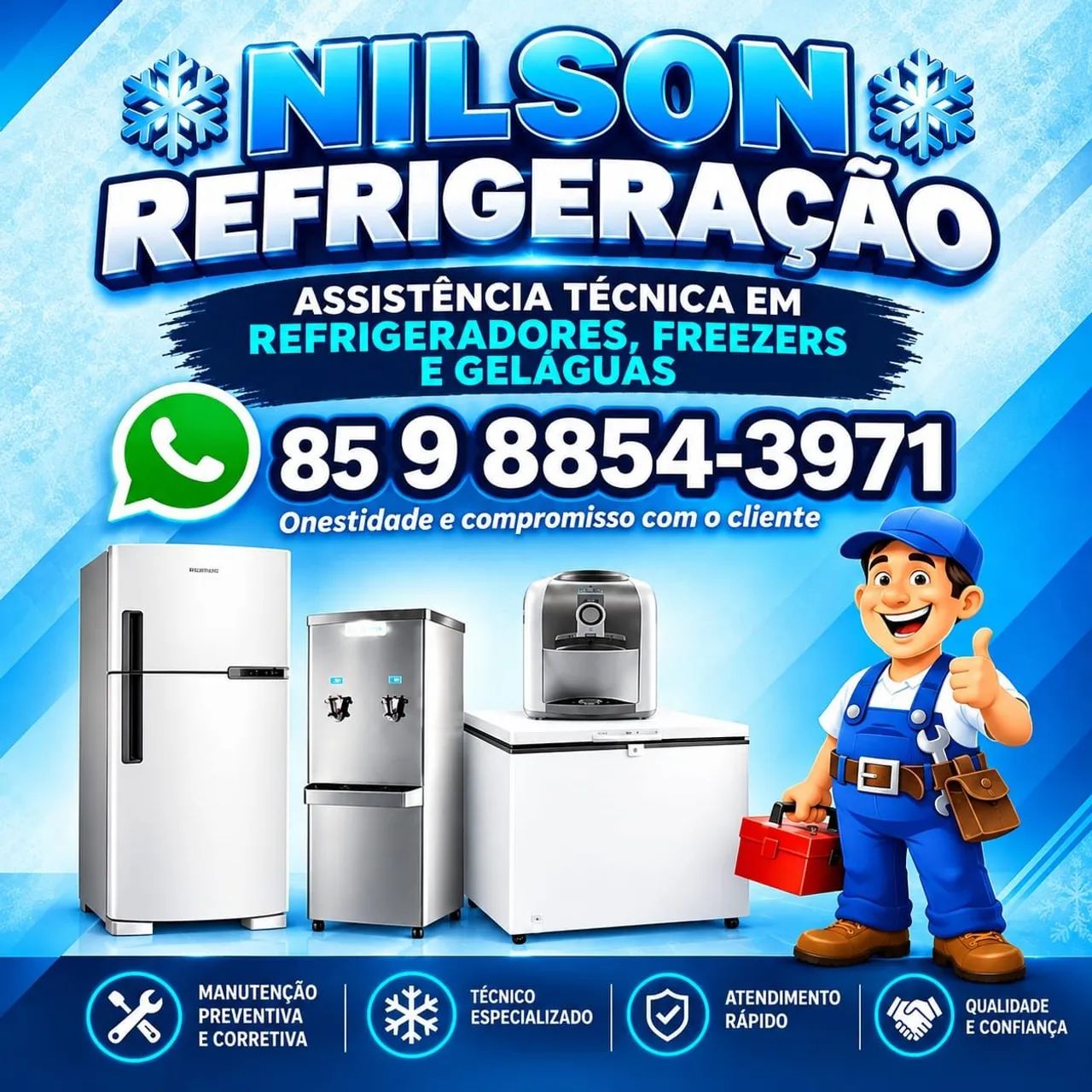 CONSERTO DE GELADEIRA*