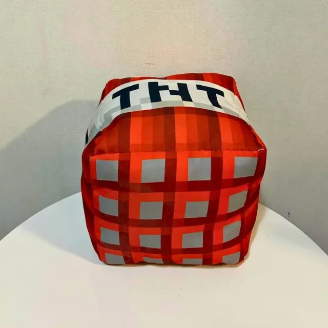 Almofada TNT Minecraft (22x22x22cm) - Foto 3