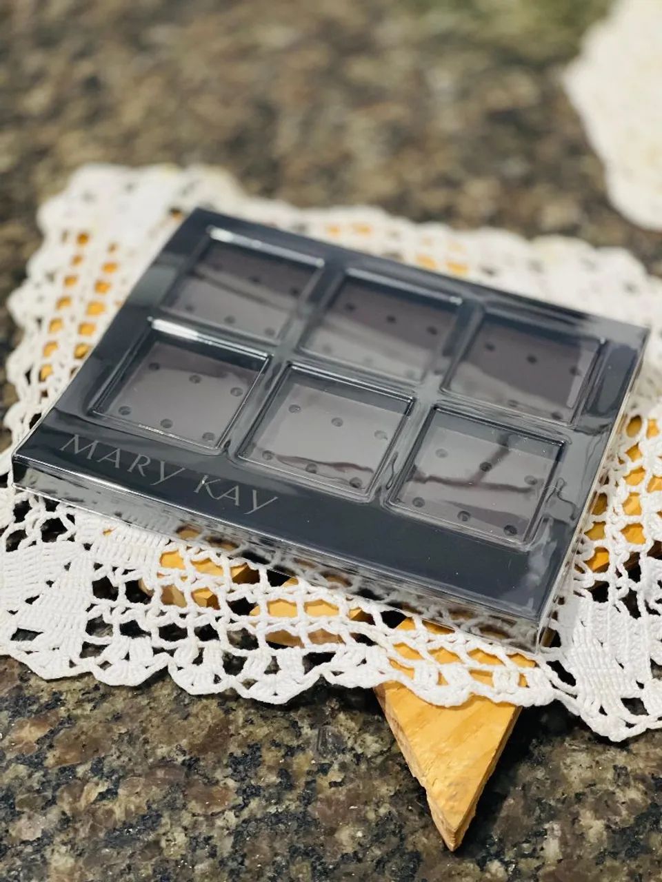 Estojo para colocar make Mary Kay
