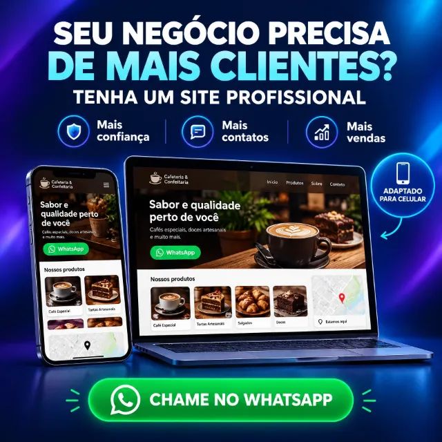 sites profissionais para pequenos negócios