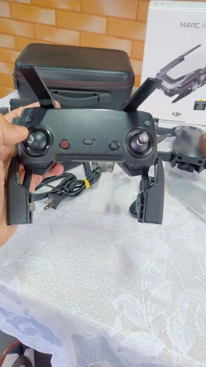 Drone DJI Mavic Air Câmera 4K Onyx Black Preto - Foto 3
