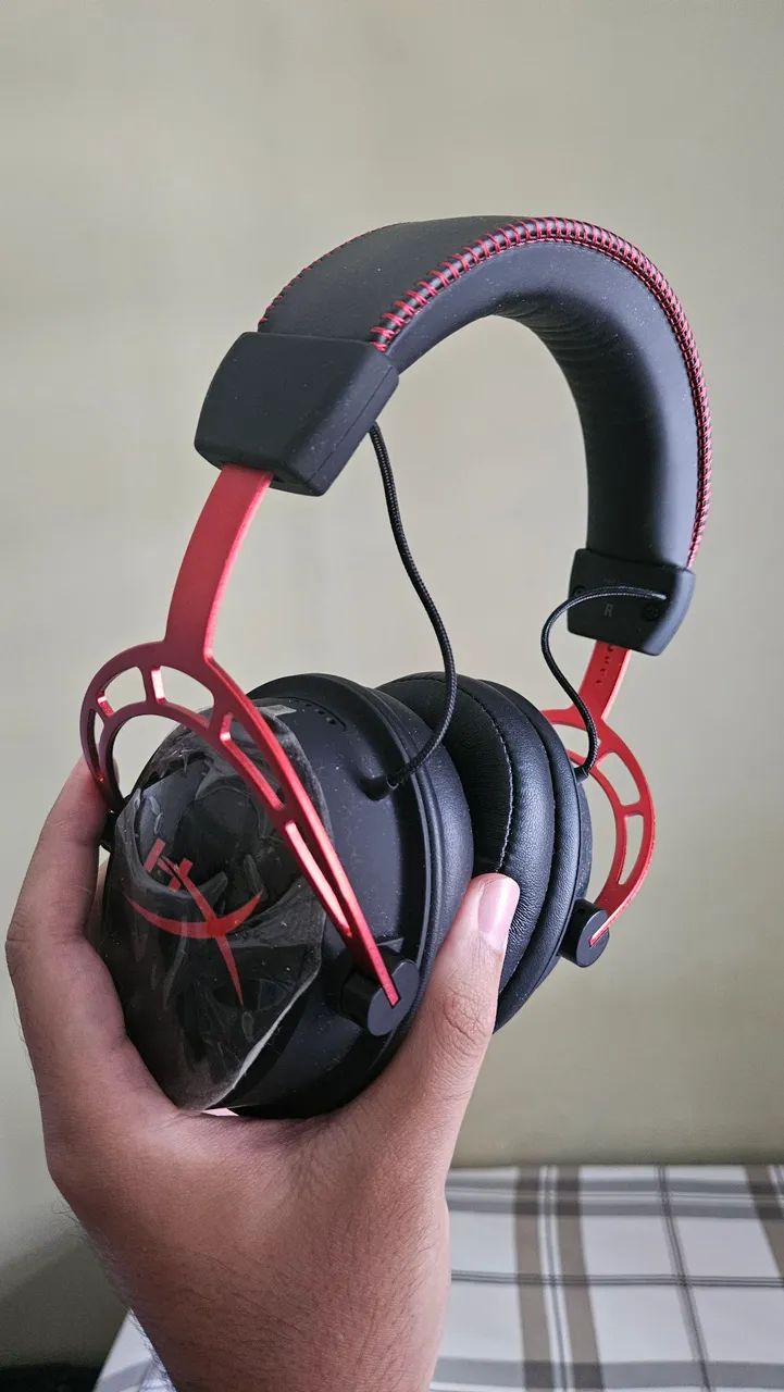 Vendo Headset HyperX Cloud Alpha COM FIO - Foto 3