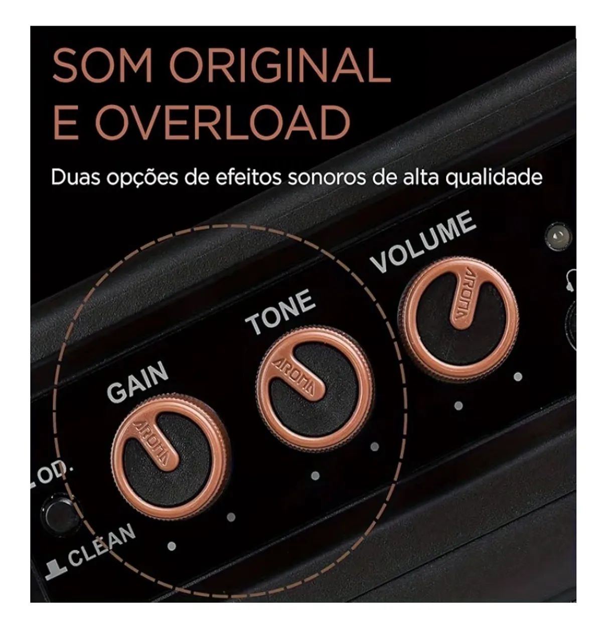 Mini Amplificador Guitarra  - Foto 5