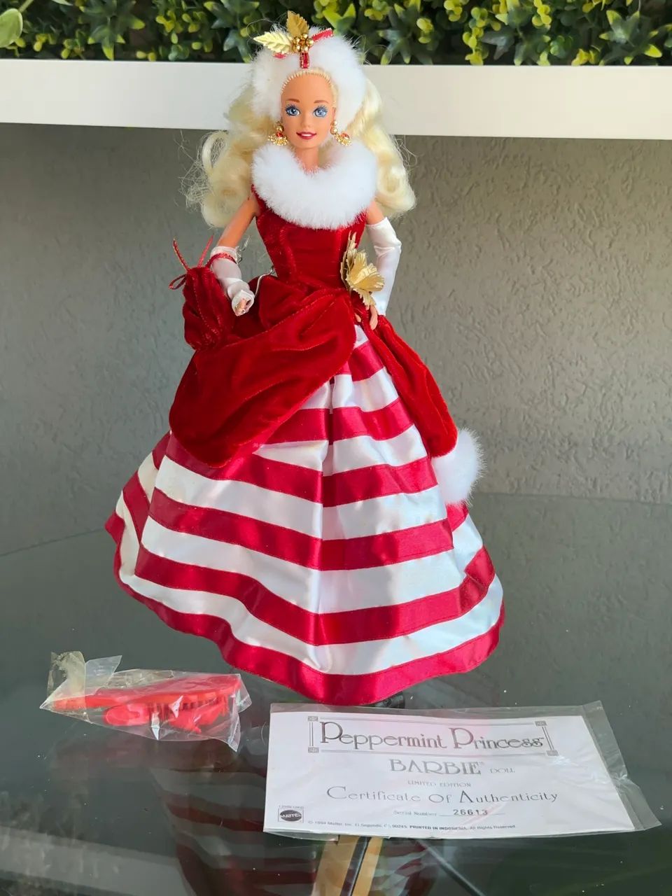 Boneca Barbie collector peppermint princess 