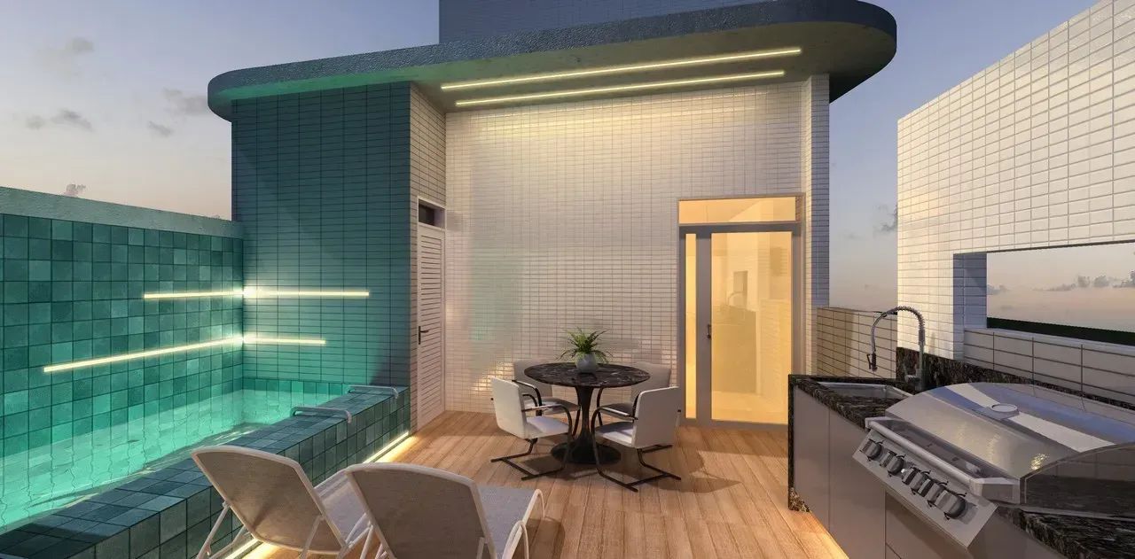 Cobertura Duplex Bancários C/82m² 2 Quartos, 1 Suíte, 01 Vaga, Elevador !!! - Foto 4
