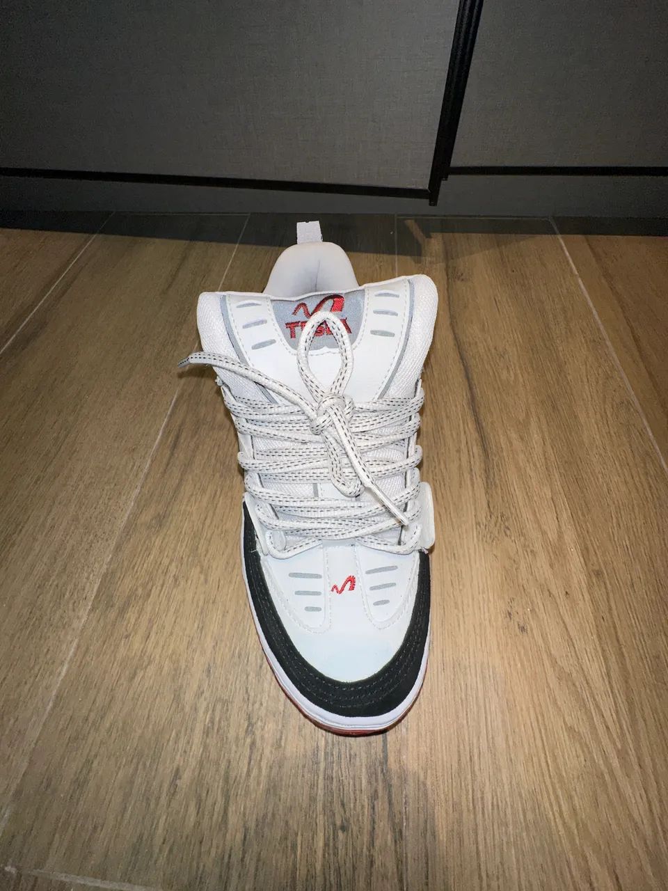Tenis Tesla Nine Red White Black - Foto 5