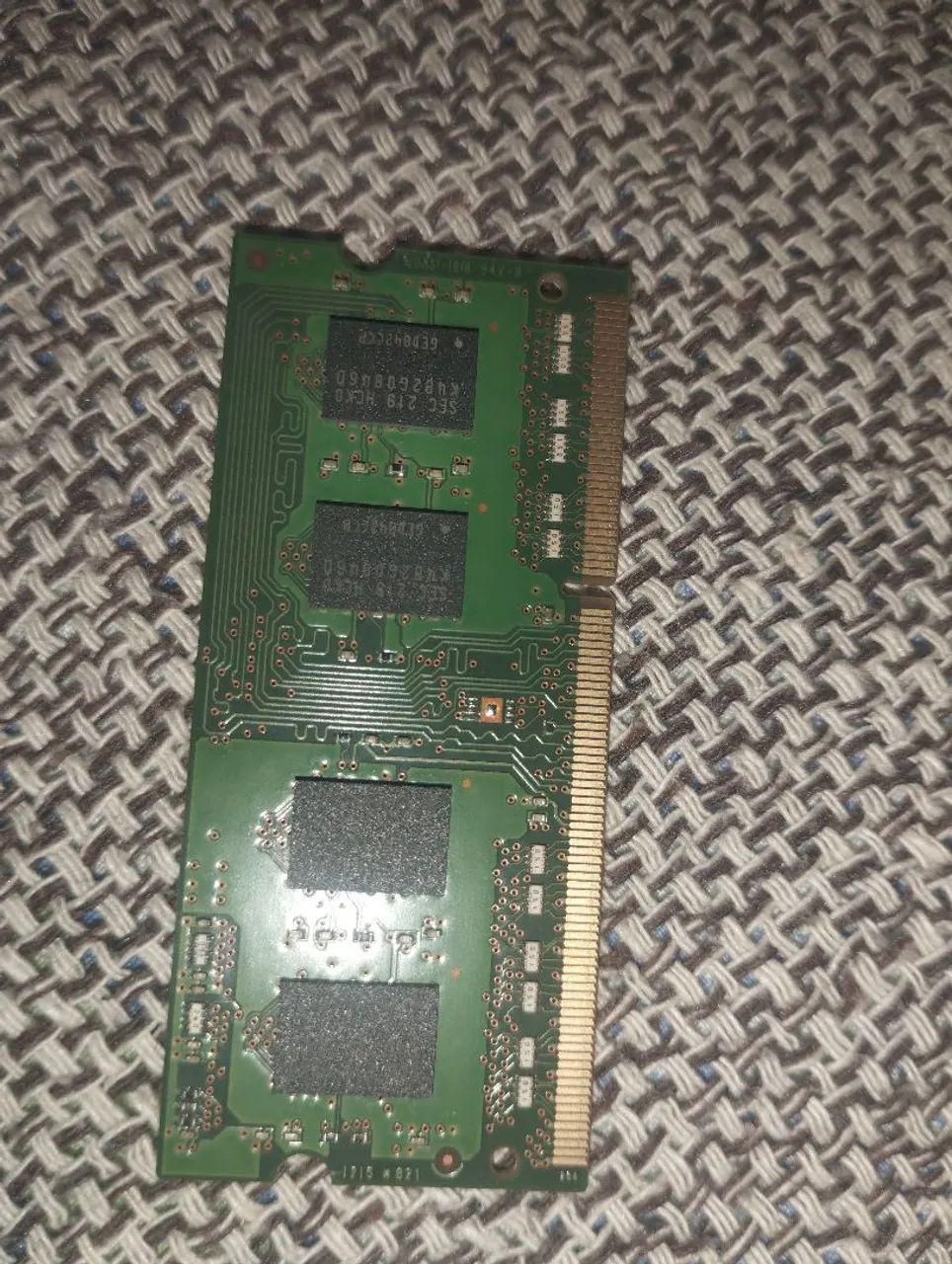 Memória RAM de notebook (tipo SO-DIMM). LEIA A DESCRIÇÃO  - Foto 2