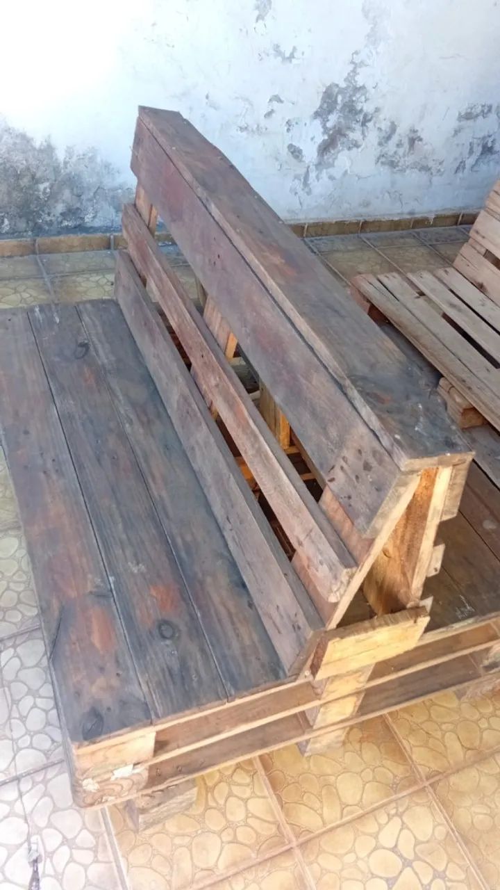 Banco de pallet  - Foto 5