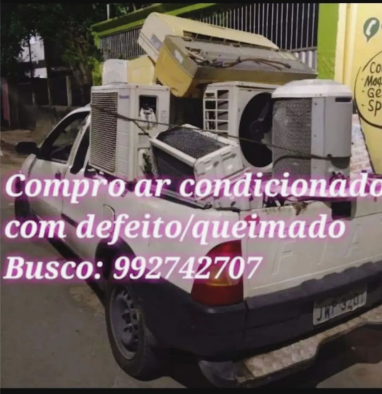COMPRA DE AR CONDICIONADO COM DEFEITO/QUEIMADO 