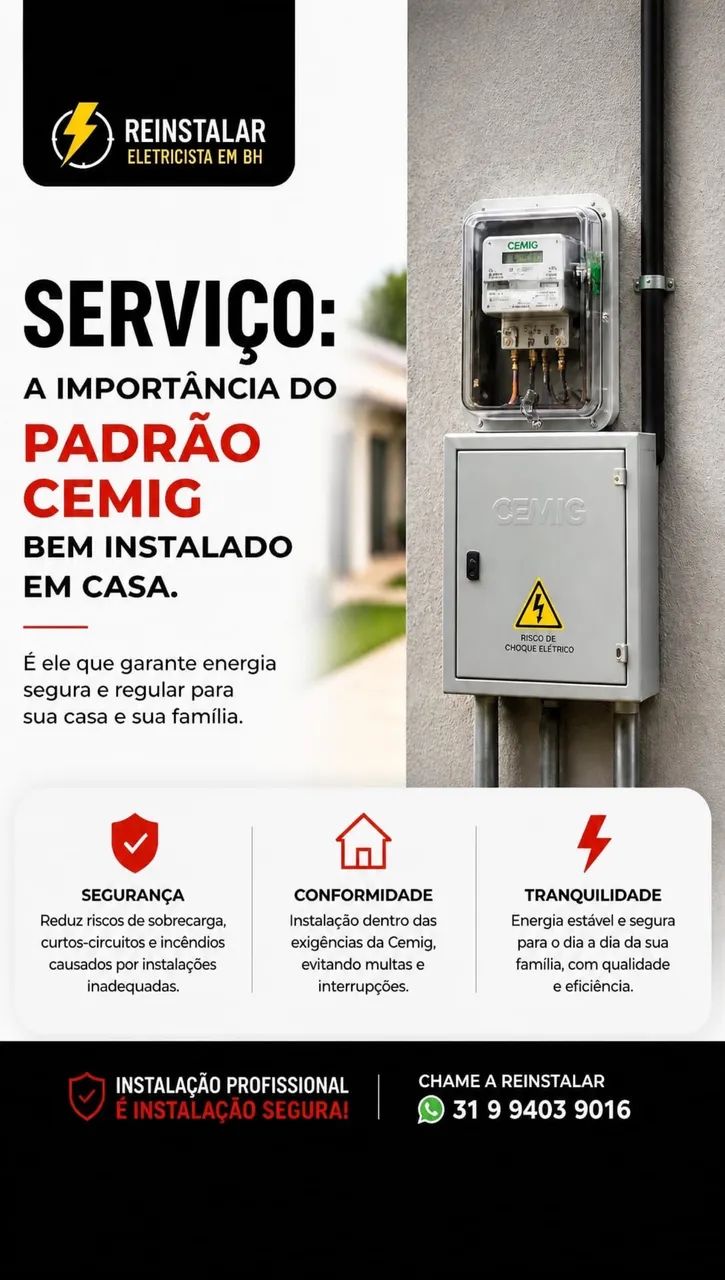 Padrão cemig carregador veicular  - Foto 3