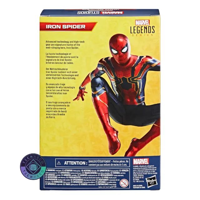 IRON SPIDER REMASTER - MARVEL LEGENDS - LACRADO - Foto 2