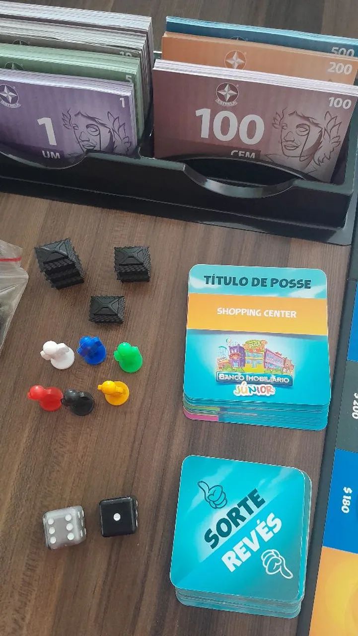 Jogo Banco Imobiliário Júnior  - Foto 4
