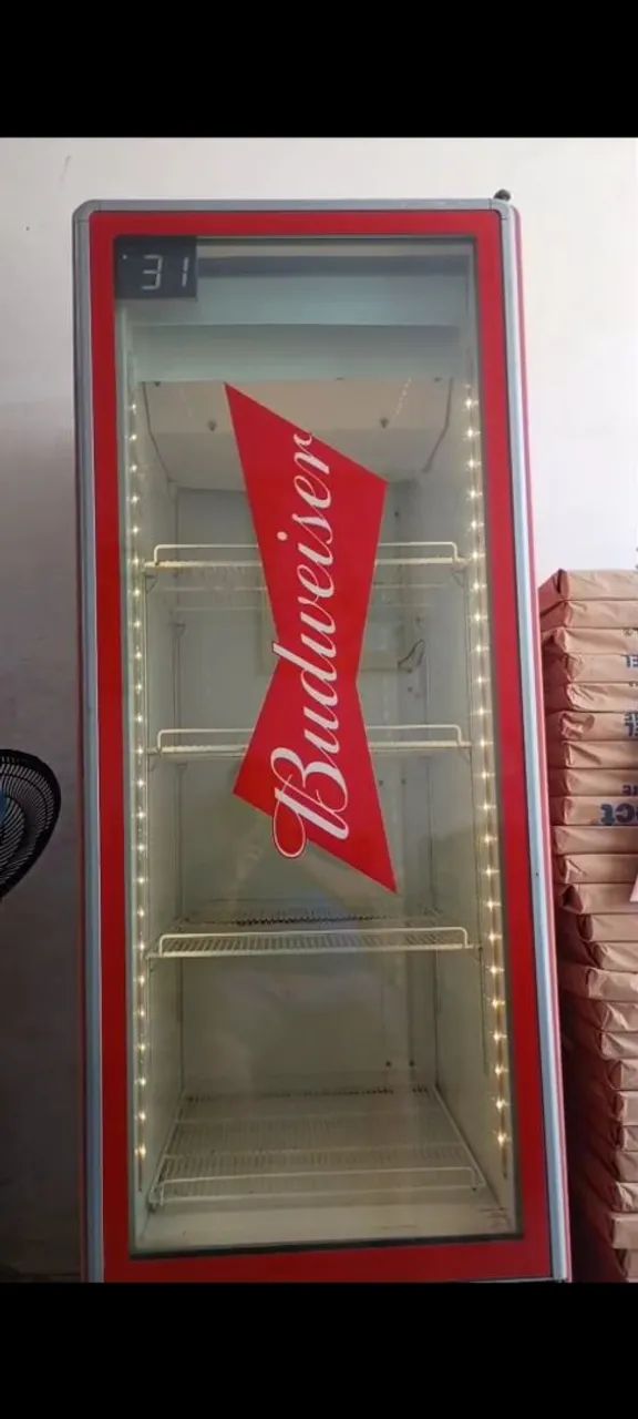 Freezer vitrine vertical 497 litros 