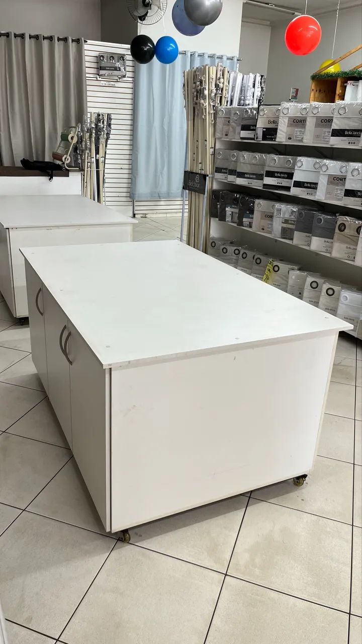 Expositor Balcão Para Lojas com Gavetas e Rodinhas - Foto 2