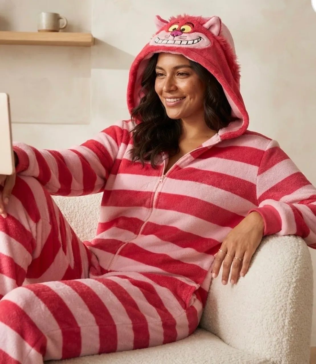 pijama gato risonho (disney) - Foto 2