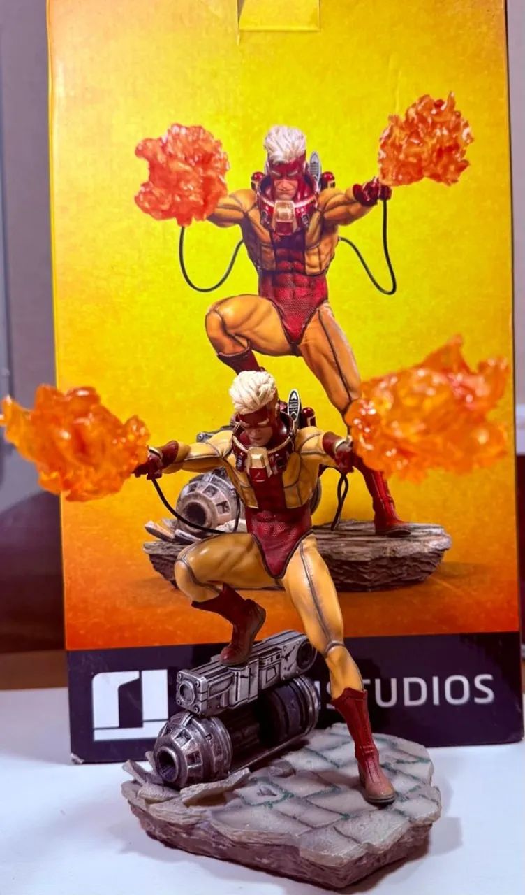 Estátua Pyro - X-men - Bds Art Scale 1/10 - Iron Studios